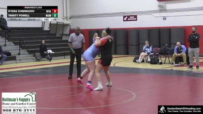 185 lbs Kyara Chiminazzo, Mount Olive/Randolph vs Trinity Powell, Mahwah