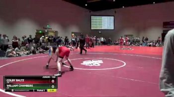 120 lbs Champ. Round 1 - Colby Baltz, TN vs William Chambers, GA