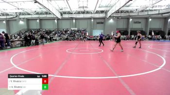 157 lbs Quarterfinal - Yaxier Rivera, East Hartford vs Vincent Rivera, Xavier