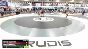 127 EXT 2 lbs Round 1 - Kenyon Clements, Ironclad Wrestling vs Landen Ramsey, Askren Wrestling Academy