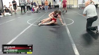 140 lbs Round 7 (8 Team) - Jack Garland, Warhawks vs Caleb Dreibelbis, Steller Trained Nihl