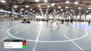 145 lbs Consi Of 32 #1 - Isayah Isham, VT vs Brayden Reynolds, PA