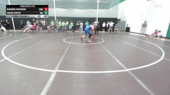 165 lbs Cons. Round 2 - Damien Davison, Flat Earth Wrestling Club vs Adam Ortis, Unaffiliated