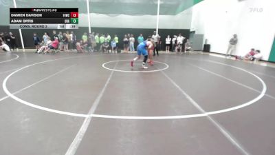165 lbs Cons. Round 2 - Damien Davison, Flat Earth Wrestling Club vs Adam Ortis, Unaffiliated
