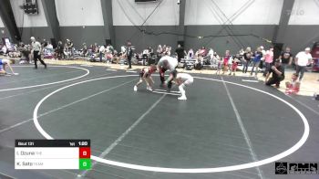 65 lbs Semifinal - Isaac Ozuna, The Wrestling Assylum vs Kingston Sato, Team Aggression