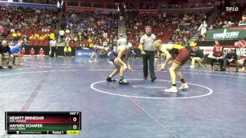 2A-150 lbs Cons. Round 3 - Hewitt Brinegar, PCM, Monroe vs Hayden Schafer, Eagle Grove