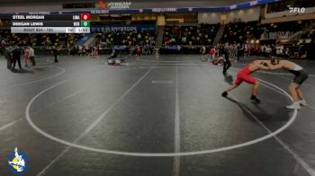 190 lbs Cons. Round 3 - Deegan Lewis, Waverly-Shell Rock vs Steel Morgan, Linn-Mar