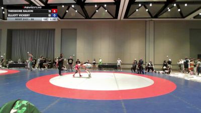 96 lbs Cons. Round 2 - Theodore Balicki, TN vs Elliott Vickery, GA