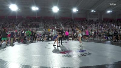130 lbs Quarters - Loraine Durham, Ohio vs Alexis Lauta, Bad Karma Wrestling Club