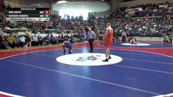 6A 157 lbs Quarterfinal - Octavio Huerta, Catholic High School For Boys vs Ben Smith, Rogers Heritage High School