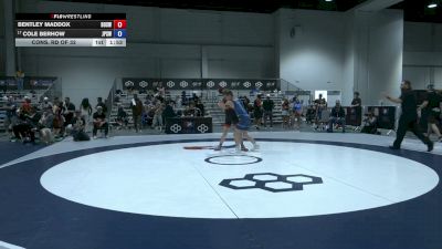 62 kg Cons. Rd Of 32 - Bentley Maddox, Brothers Of Steel Wrestling Club vs Cole Berhow, Jack Pine Savage Wrestling