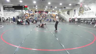 138 lbs Cons. Round 4 - Aries Corona, Lancaster vs Aiden Duron, Colton