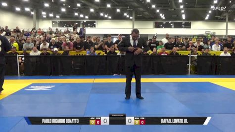 Rafael Lovato Jr. vs Paulo Ricardo Benatto 2025 World Master IBJJF Jiu-Jitsu Championship