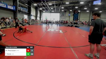 145 lbs Rr Rnd 1 - Michael Phoutasen, Grapplers Garage vs Tanner Kane, Off The Hook - Red