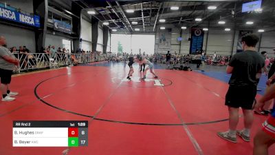 138 lbs Rr Rnd 2 - Brad Hughes, Grapplers Garage vs Blake Boyer, Kraken Elite