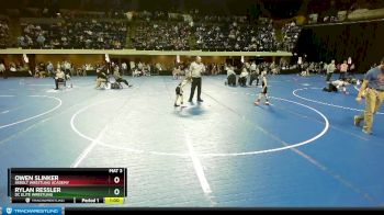 53 lbs Semifinal - Rylan Ressler, DC Elite Wrestling vs Owen Slinker, Sebolt Wrestling Academy