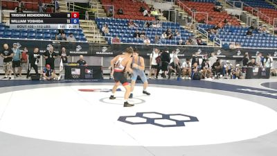 113 lbs Champ. Rd Of 64 - Tristan Mendenhall, Idaho vs William Yoshida, Texas