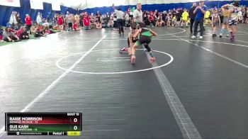 80 lbs Round 4 (8 Team) - Gus Kash, Rogue Wrestling vs Raige Morrison, Donahue WA Blue