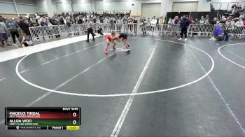 106 lbs Semifinal - Maddux Tindal, Best Trained Wrestling vs Allen Woo, Cory Clark Wrestling