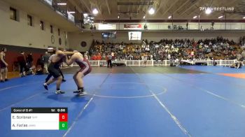 285 lbs Consolation - Evan Scribner, St. Peter's Prep vs Antonio Farias, Jackson Memorial