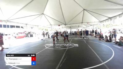 156 kg Semifinal - Ehren P. Thompson, Chaparral HS vs Lewis Fofanah, Poway Elite