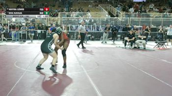 190 lbs Cons. Round 2 - Khyra Lewis, Westside High School (Jacksonville) vs Eva Kavaja, Hagerty
