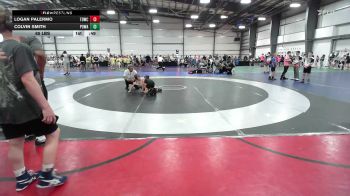 65 lbs Round Of 16 - Logan Palermo, TDWC Minions Blue - EL vs Colvin Smith, POWA - EL