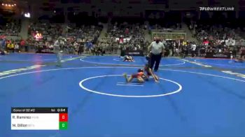 55 lbs Consolation - Riley Ramirez, Pounders Wc vs Michael Dillon, Dethrone