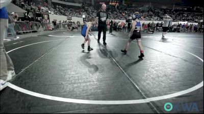 55 lbs 7th Place - Wyatt Pugh, Viking Wrestling Club vs Arthur Brashears, Piedmont