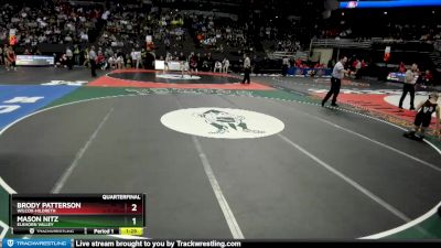 Quarterfinal - Brody Patterson, Wilcox-Hildreth vs Mason Nitz, Elkhorn Valley