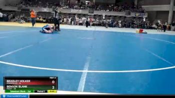102 lbs Quarterfinals (8 Team) - Benson Blank, Foley vs Bradley Holker, Monticello