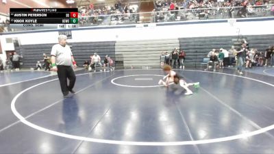 77 lbs Cons. Semi - Austin Peterson, Declo Stingers vs Knox Koyle, Gooding Cobra Wrestling Club