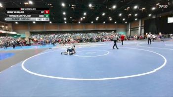 120 lbs Champ. Round 2 - Isiah Vasquez, Pitman vs Francisco Pulido, Downey