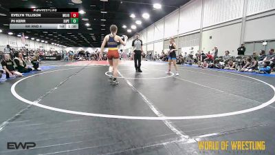 110 lbs Rr Rnd 4 - Evelyn Tillison, MOJO K-6 vs PJ Kerr, Super Girls K-6