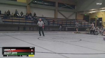 157 lbs Joryn Richter, Bismarck St Mary`s vs Jack Miller, Camp Hill Hs