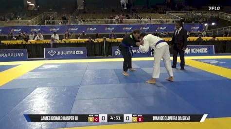 Ivan De Oliveira Da Silva vs James Donald Kasper III 2026 Pan Jiu Jitsu IBJJF Championship