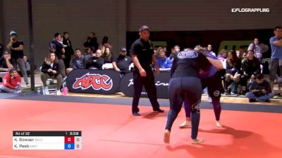 Kim Bowser vs Khadijah Peek 2019 ADCC North American Trials