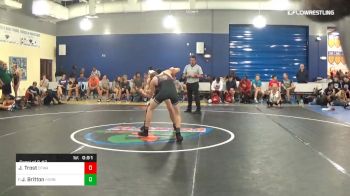 120 lbs Consi Of 8 #2 - Jaeden Trost, CFWA vs Jonathan Britton, Hernando