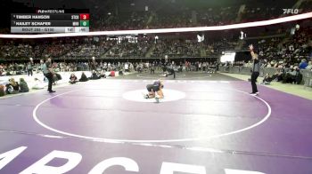 Cons. Round 3 - Hailey Schafer, Miller/Highmore-Harrold vs Timber Hanson, Stanley County