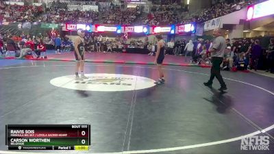 AA - 103 lbs Cons. Round 1 - Carson Worthen, Belgrade vs Raivis Sois, Missoula Big Sky / Loyola Sacred Heart