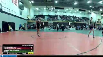 145 lbs Champ. Round 1 - Aidan Kincaide, Contenders Wrestling Academy vs Noah Davis-Cornett, Indiana