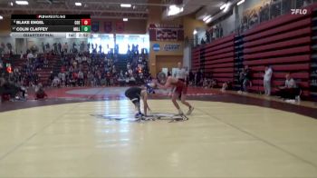 141 lbs Quarterfinal - Colin Claffey, Millikin vs Blake Engel, Coe