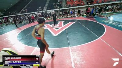 132 lbs Quarterfinal - Tyler Khoundet, Utah vs Colton Cummins, Alaska