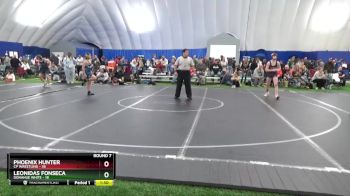 110 lbs Round 7 (8 Team) - Leonidas Fonseca, Donahue White vs Phoenix Hunter, CP Wrestling