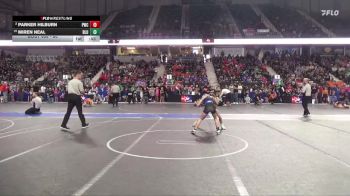 80 lbs Champ. Round 1 - Miren Neal, Bluestem vs Parker Hilburn, Phillipsburg Wrestling Club