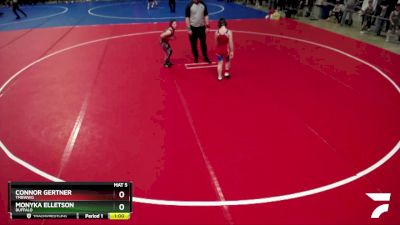 90 lbs Champ. Round 1 - Connor Gertner, TMBWWG vs Monyka Elletson, Buffalo