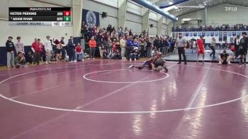 126 lbs Champ. Round 1 - Victor Perkins, St. John The Baptist vs Adam Khan, St. Anthonys