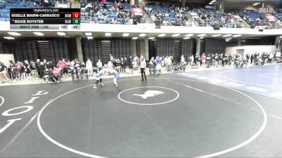 140 lbs Cons. Round 5 - Roxie Royster, Unattached vs Giselle Marin-Carrasco, Unattached