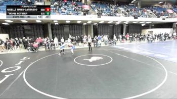 140 lbs Cons. Round 5 - Roxie Royster, Unattached vs Giselle Marin-Carrasco, Unattached