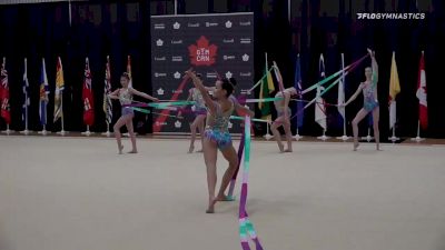 Grace junior FIG group - 5 Ribbons, Grace Rhythmic Gymnastics Club